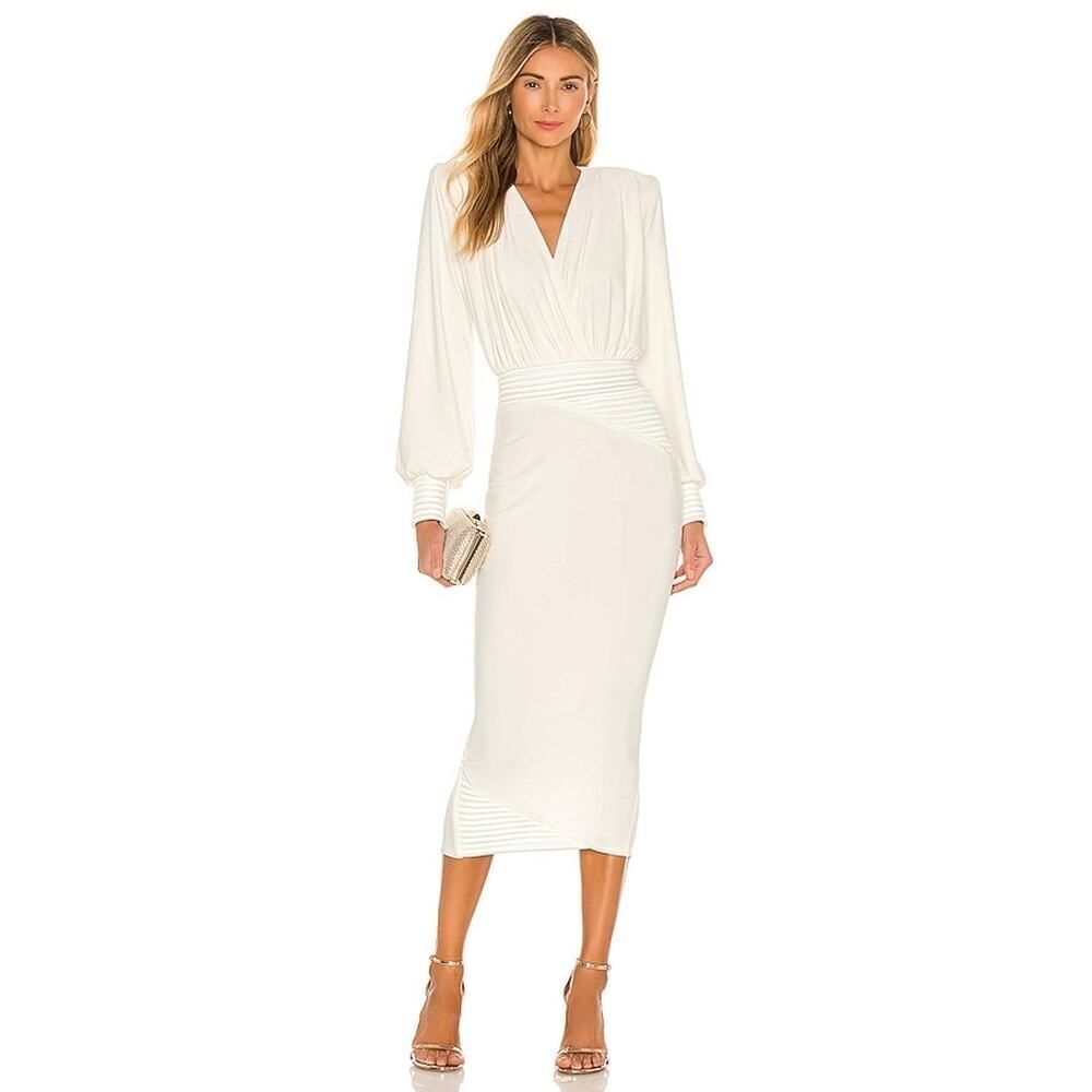 ZHIVAGO Lover Man Cocktail Dress white US6
